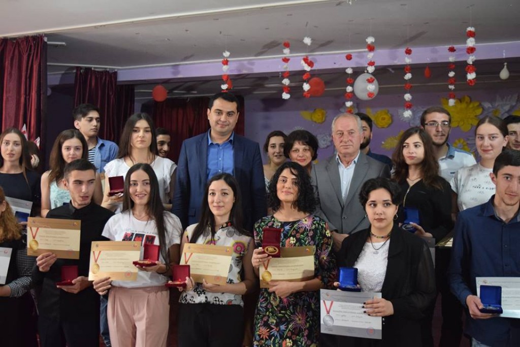 Successful Graduates of Gardabani Schools were awarded