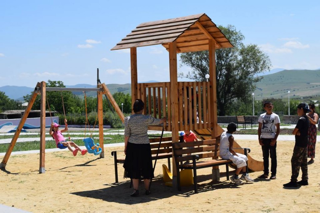 Two new squares in Dmanisi municipality