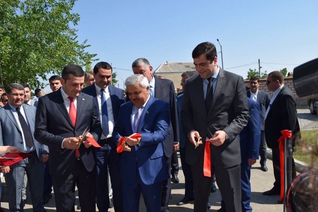 A new sports complex was built in the village of Kharatakhlia
