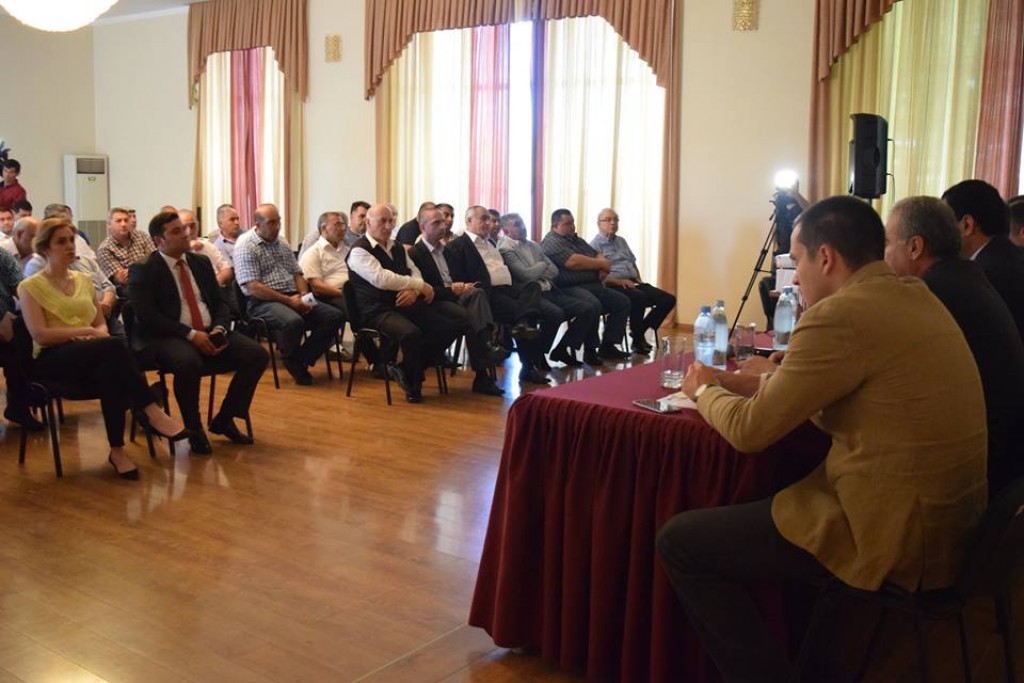Information meeting in Marneuli