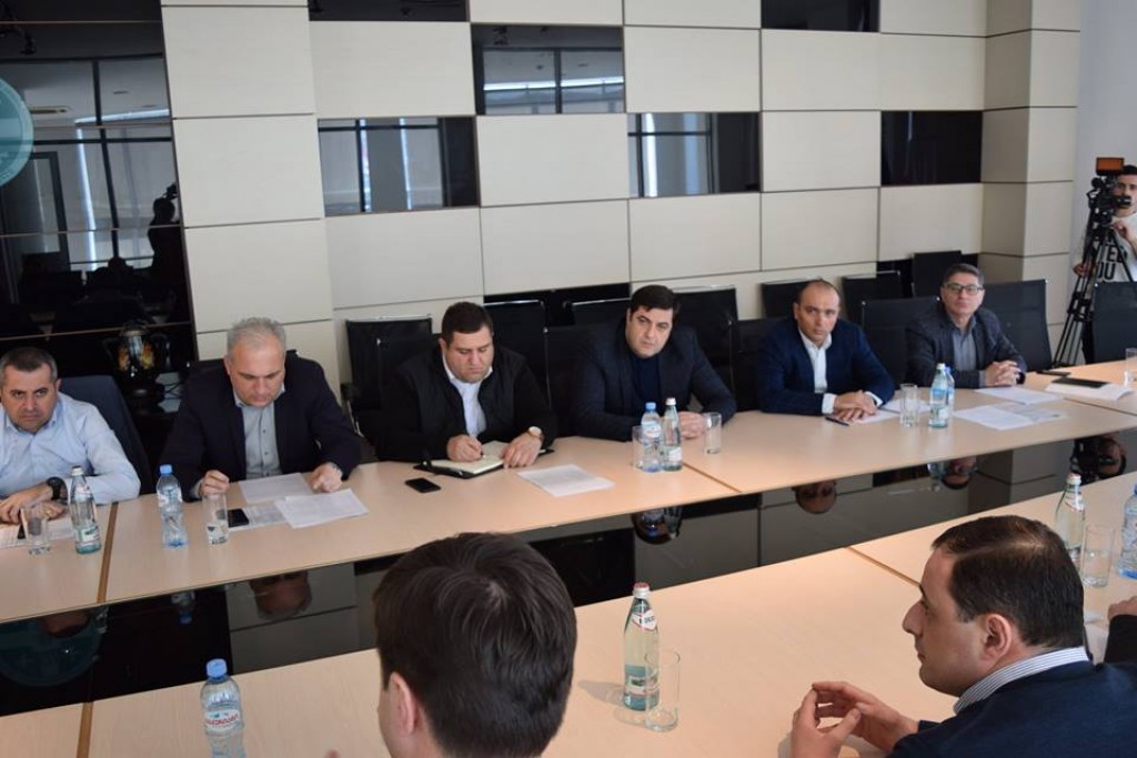 Grigol Nemsadze met with representatives of the United Water Supply Company