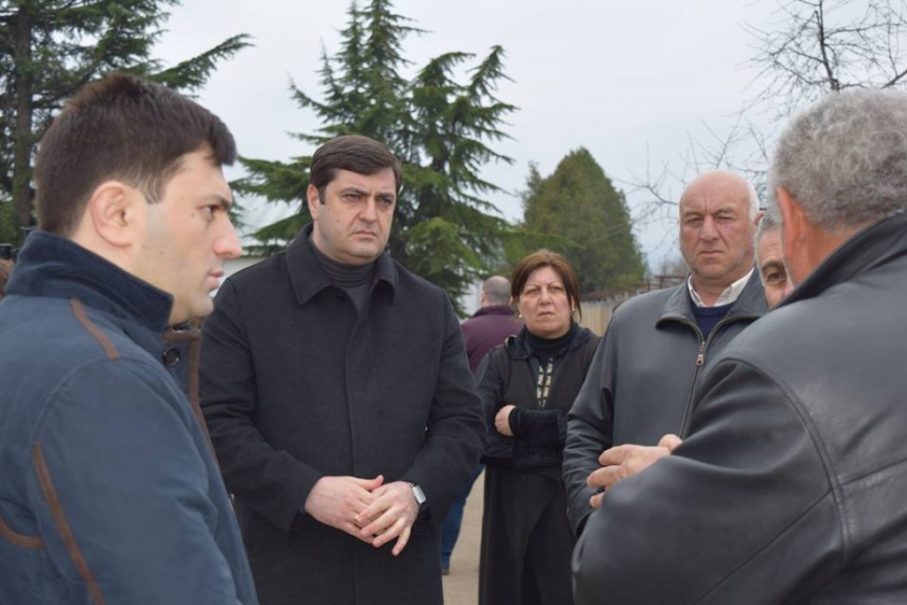 Governor of Kvemo Kartli Grigol Nemsadze met with Tamarisi population