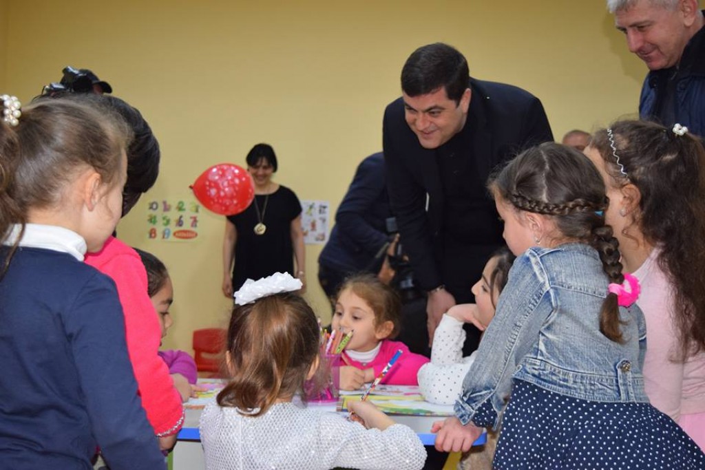 New kindergarten in the village of Asureti