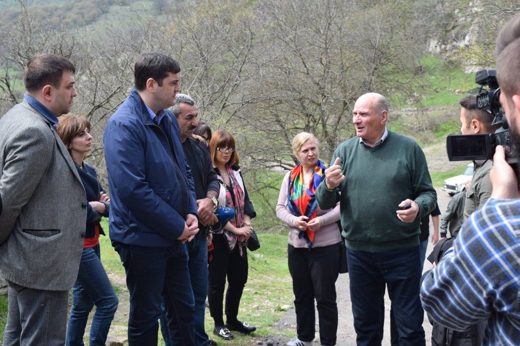 The initiative of the governor was held medieval in Kvemo Kartli