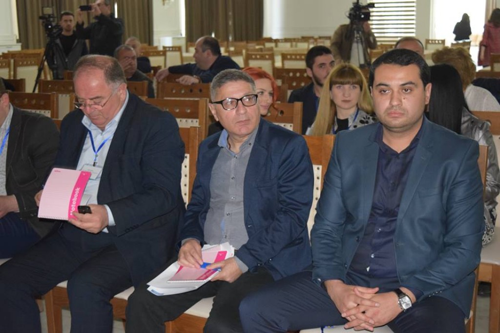 Meeting with local business entities was held in Rustavi