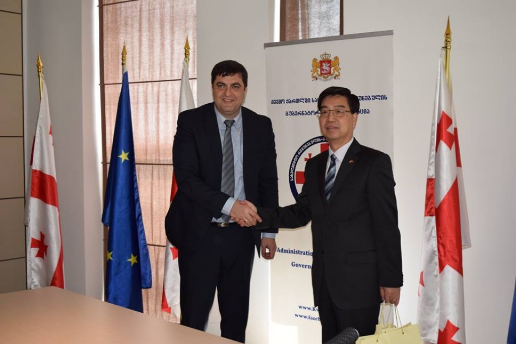 Visit of the Ambassador of China to Kvemo Kartli region